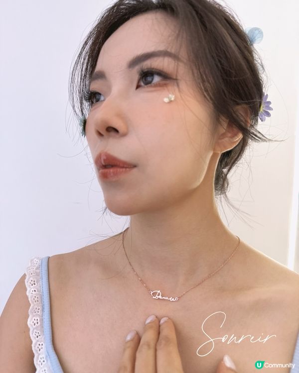 女人嘅浪漫！訂製名頸鏈💖 獨一無二！