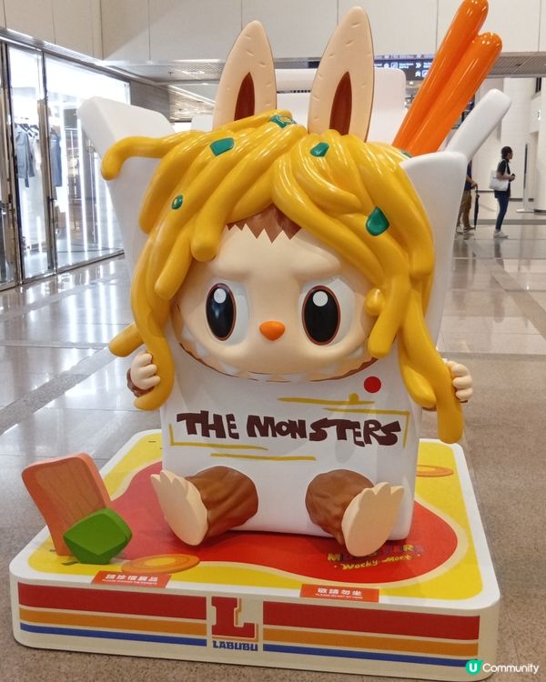 LABUBU玩偶快閃店！港式美食造型😋！快啲嚟打卡📸！