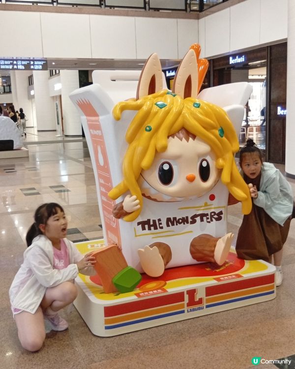 LABUBU玩偶快閃店！港式美食造型😋！快啲嚟打卡📸！