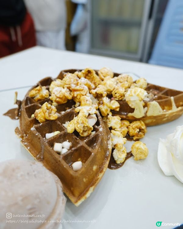 【吃下粉嶺】北區終於有好味嘅窩夫甜品! - 嘆甜品