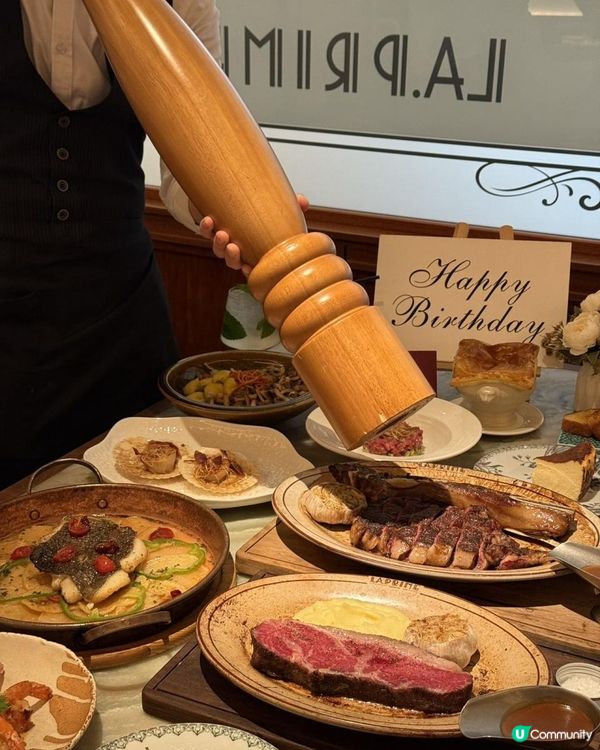 北上撐枱腳！米其林牛排超正😋🥩✨