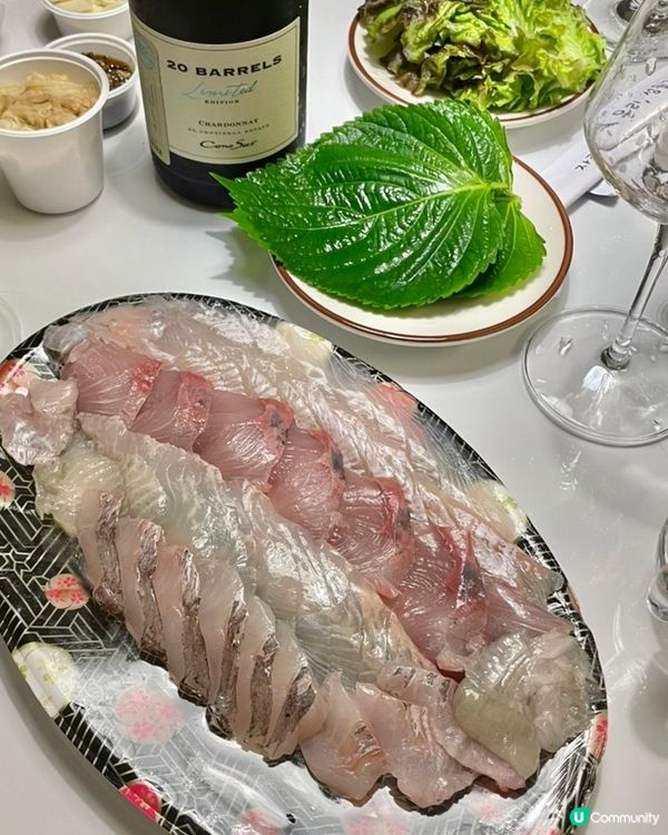 🇰🇷韓國束草必食海景刺身外賣推介🌊海邊食刺身勁chill！