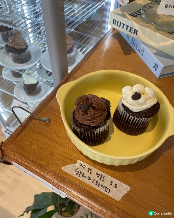 🇰🇷首爾東大門超治癒甜品Cafe‼️超可愛狗狗造型Muffin🧁