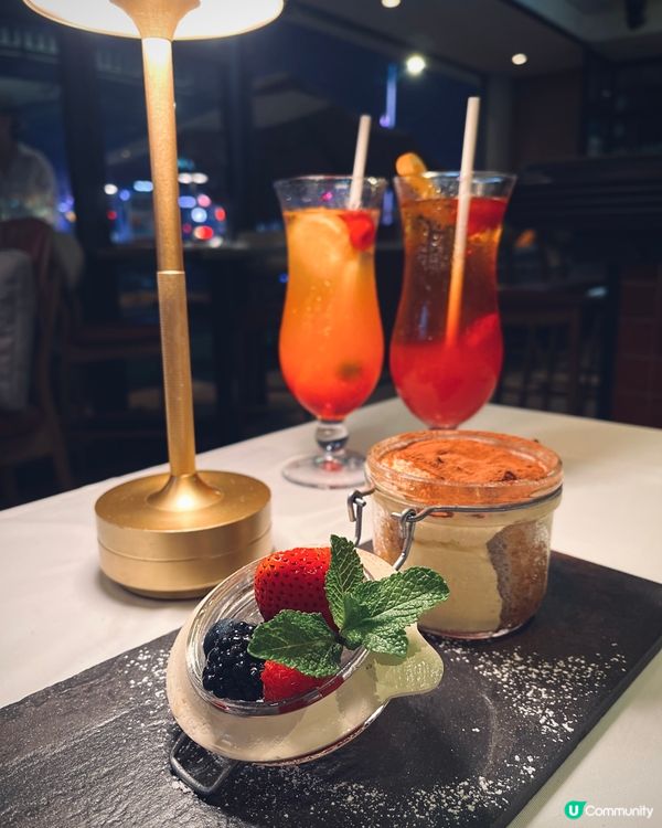 180度維港夜景意大利菜！石窯爐烤手拉薄餅🍕