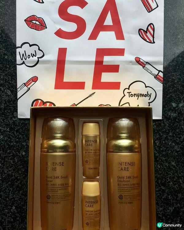Tony Moly夏季大減價🔥黃金護膚3折起＋送韓式美容  