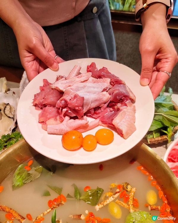 《人均100+吃到石橄欖鮮切雞煲》