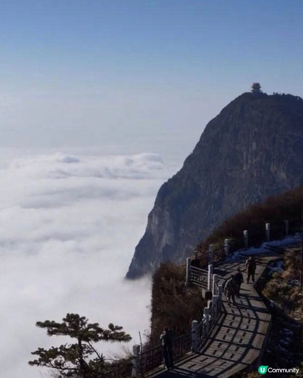 雲海佛光的仙境