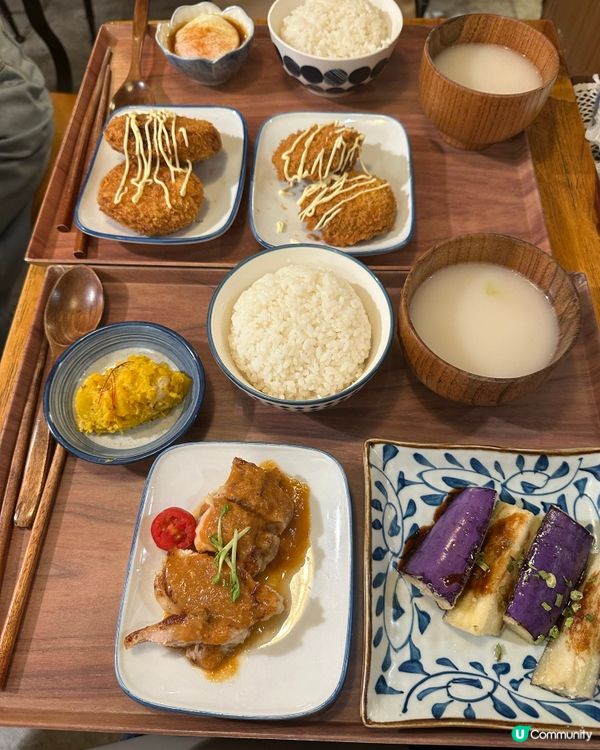 香港小店，日式定食