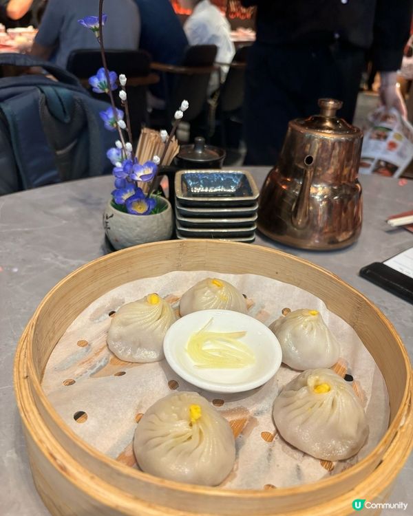 啟德體育館蟹粉小籠包正🤩