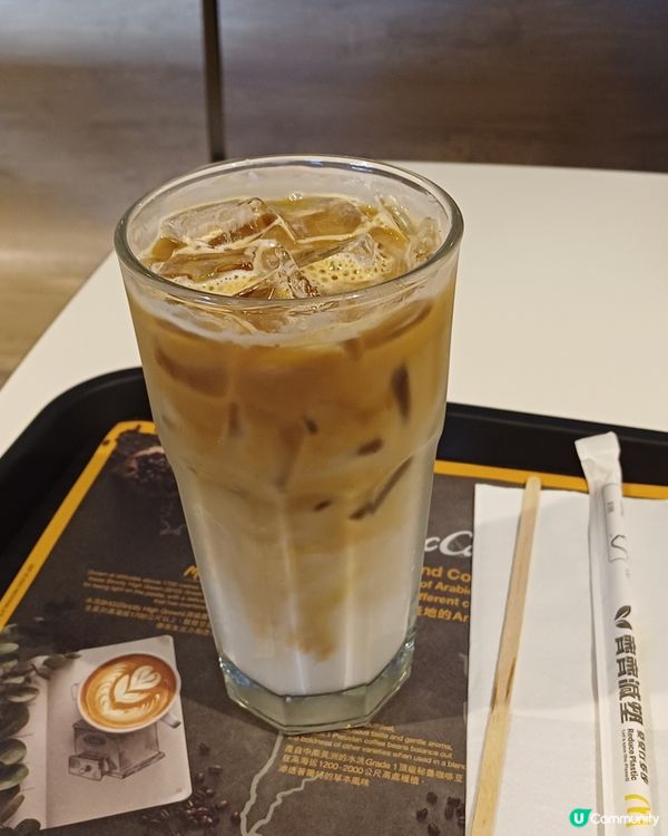 生椰鮮奶咖啡@麥當勞的初體驗
