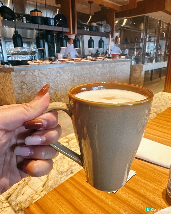 紅磡嘉里酒店自助餐🤤！維港靚景！