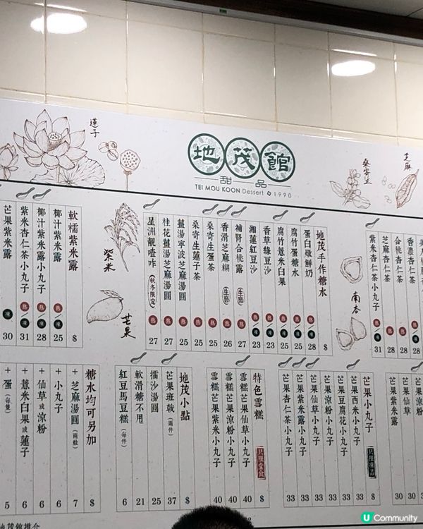 地茂館甜品😋！桃膠杏仁茶正呀！