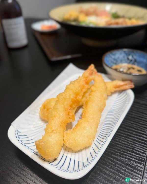 人氣過江龍手工烏冬專門店❓名大於實。