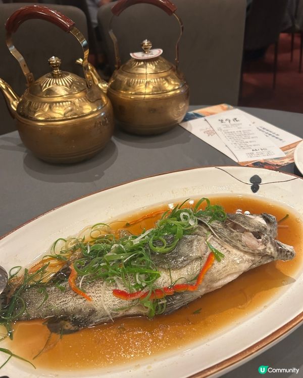 望月樓🥢粵川fusion！書法+靚茶🍵