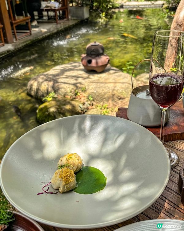 不是蘇州，是廣州！蘇州園林式素食餐廳🌿