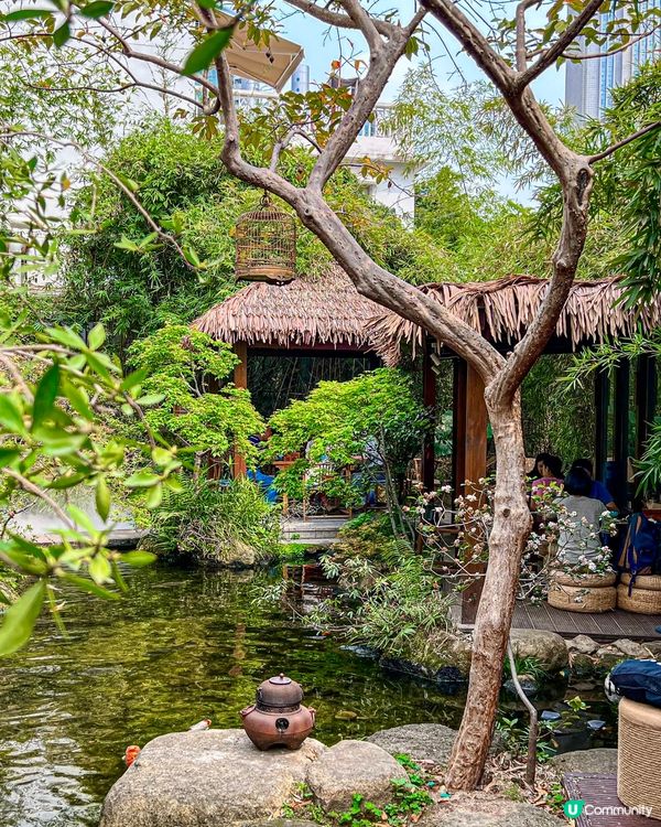 不是蘇州，是廣州！蘇州園林式素食餐廳🌿