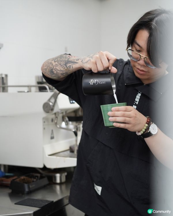 超高質酒香奶啡 店家對毛孩友善