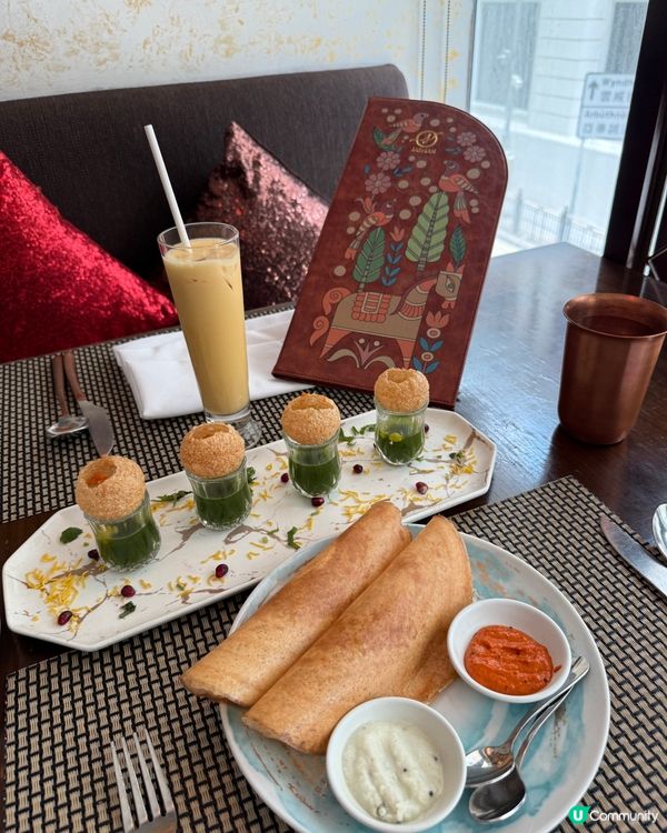 中環印度風自助餐🤤！香料脆球必試！