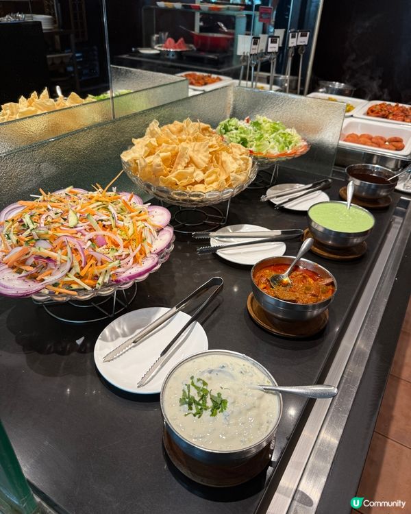 中環印度風自助餐🤤！香料脆球必試！