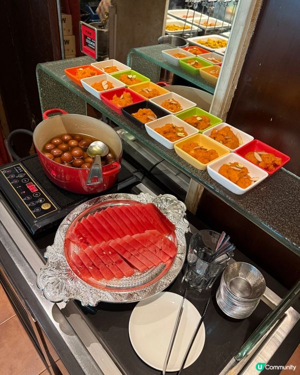 中環印度風自助餐🤤！香料脆球必試！