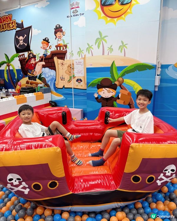 【 全新海盜船主題遊戲室 】