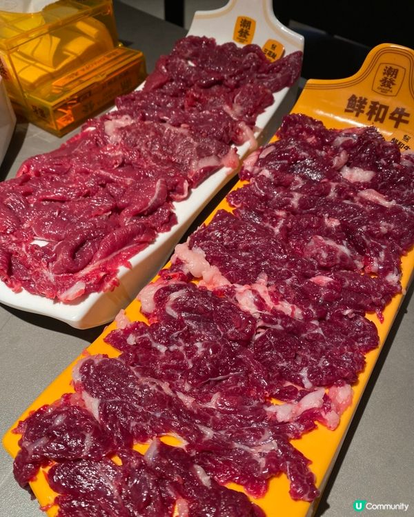❤️‍🔥深圳嘆手切牛肉火鍋😺二人套餐都幾豐富
