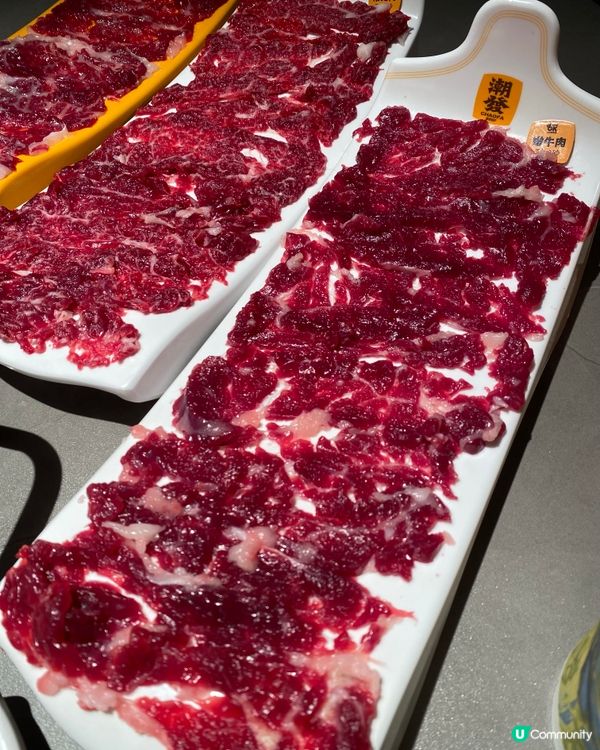 自助醬料吧🤤到店現切牛肉正！🥩🍲