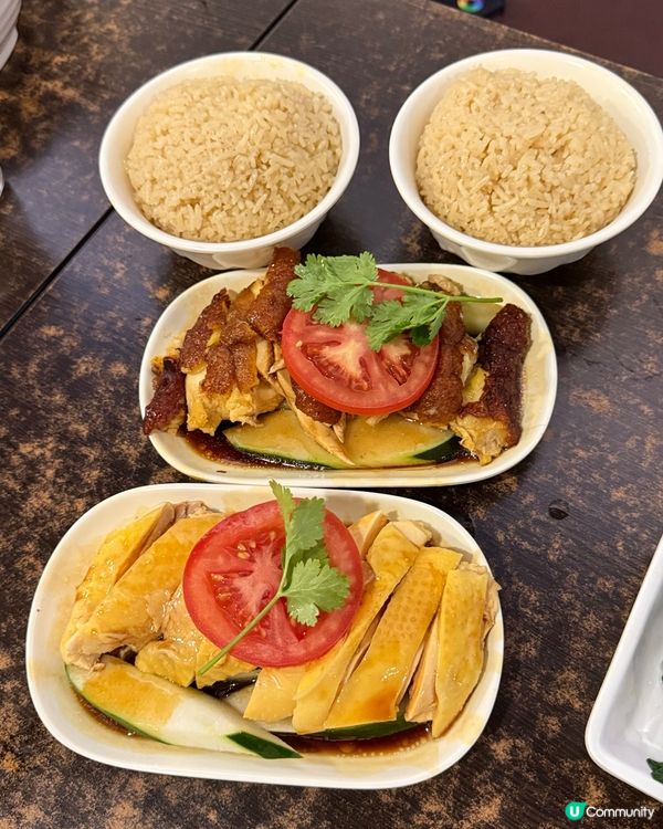 正宗海南雞飯🤤大角咀街坊價！🇸🇬