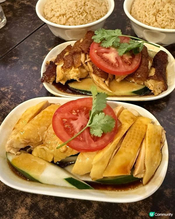 正宗海南雞飯🤤大角咀街坊價！🇸🇬