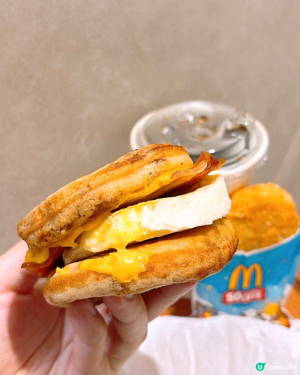 🎏麥當勞McGriddles又返嚟喇📣