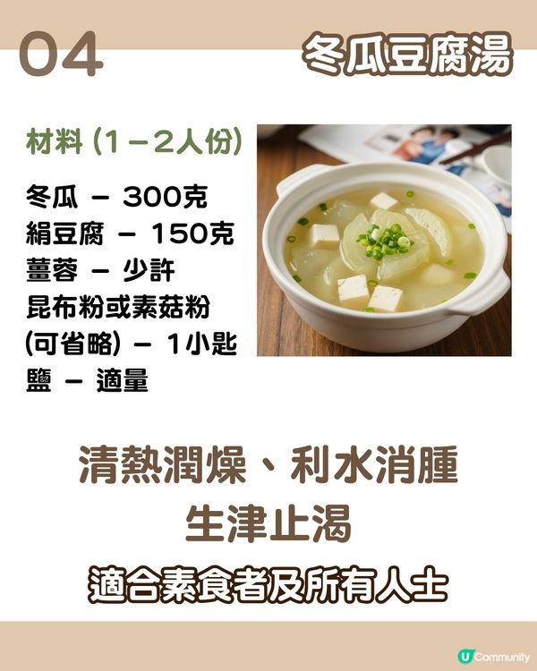消暑袪濕聖品！6款冬瓜湯食譜 清熱解毒/美白養顏