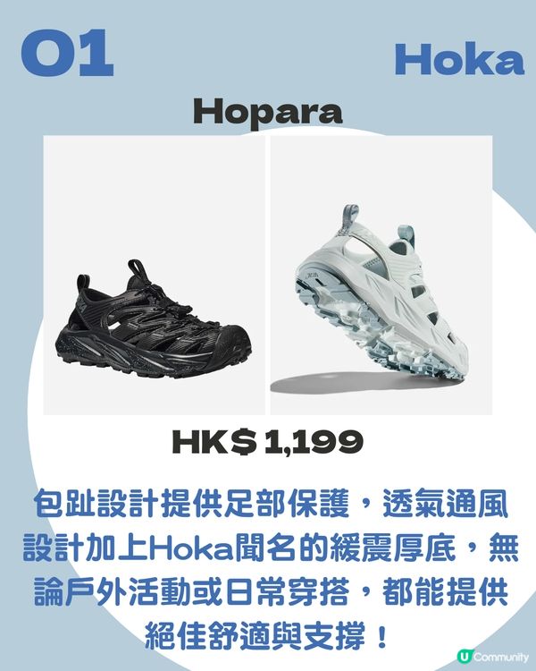 運動涼鞋推薦：10大功能涼鞋🏕️好穿又百搭！機能風/山系