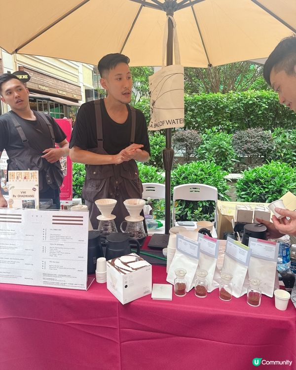 灣仔囍帖街咖啡市集☕️！試飲試到夠本！😋