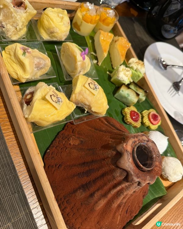 印尼火山榴槤下午茶🤤！榴槤控衝呀！