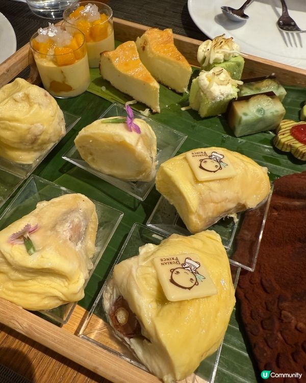 印尼火山榴槤下午茶🤤！榴槤控衝呀！