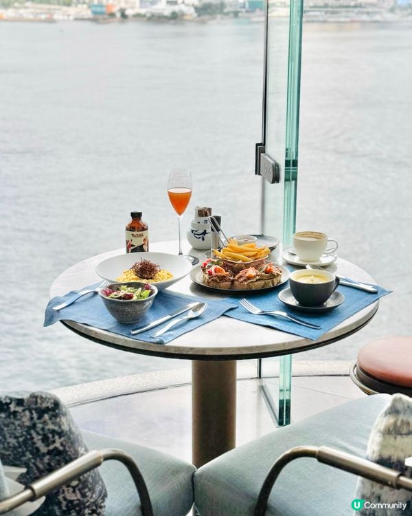 最靚嘅維港海景𝒄𝒂𝒇𝒆🥹