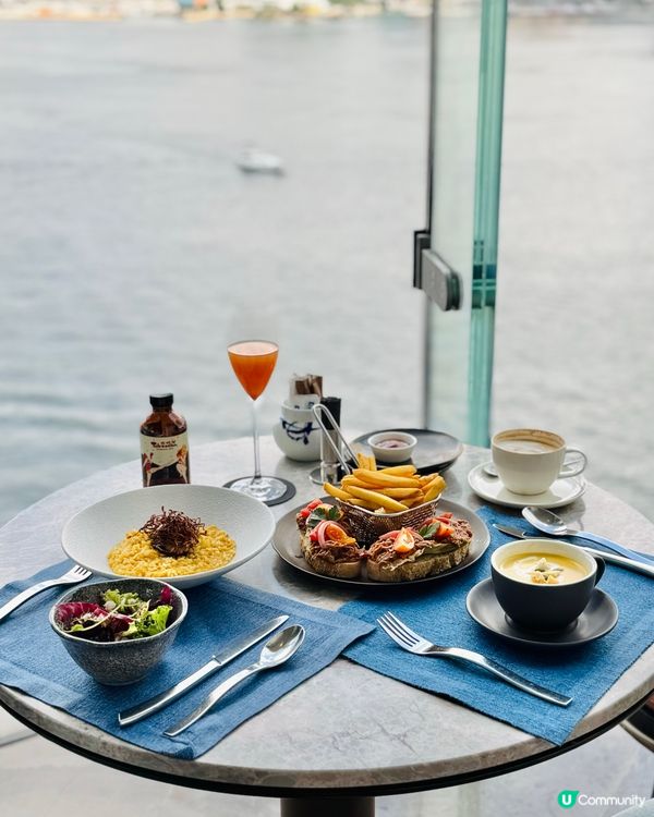 最靚嘅維港海景𝒄𝒂𝒇𝒆🥹