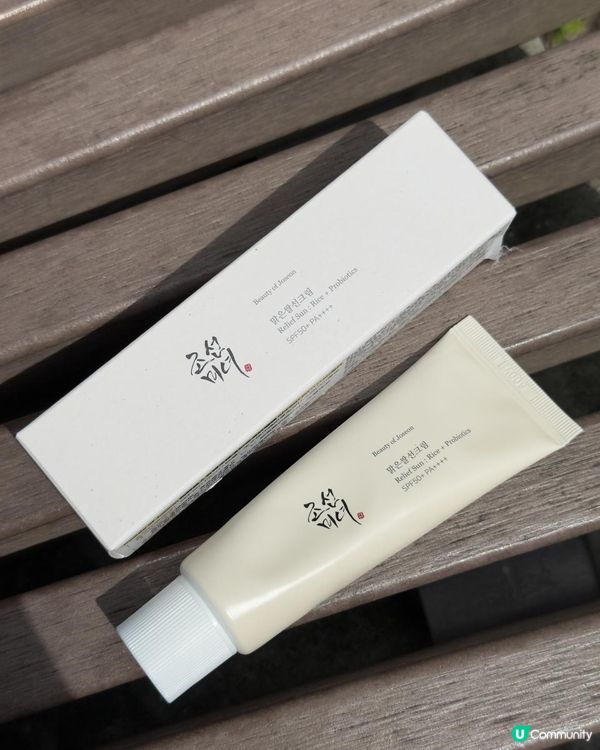 ♡ BEAUTY OF JOSEON 朝鮮美人｜有機米糠溫和保濕防曬霜♡