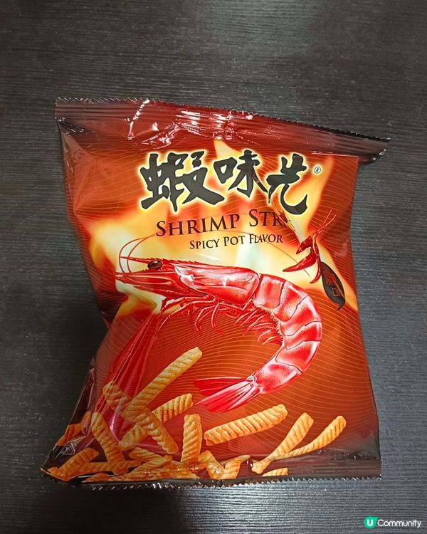 蝦味先麻辣味蝦條