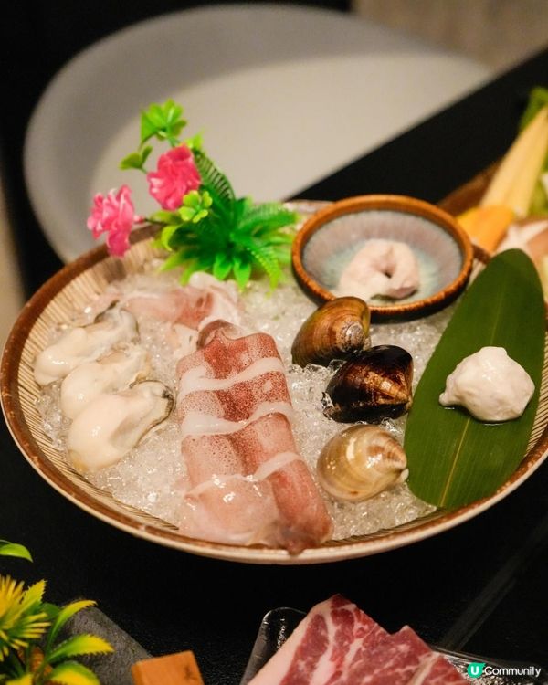 頂級燒肉＋海鮮火鍋一次滿足！ 🐂明明這一鍋 × 明燒肉