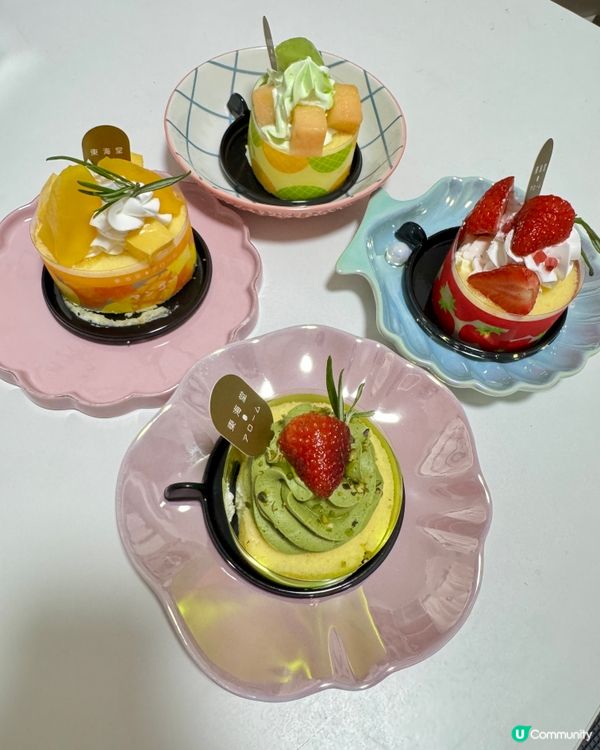 簡單甜品high tea🧁🍰🍓😍