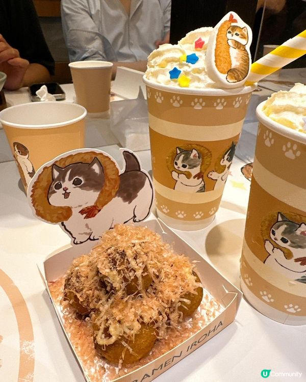 特製拉麵🍜！醬油香到爆！貓貓魚片超可愛😻！