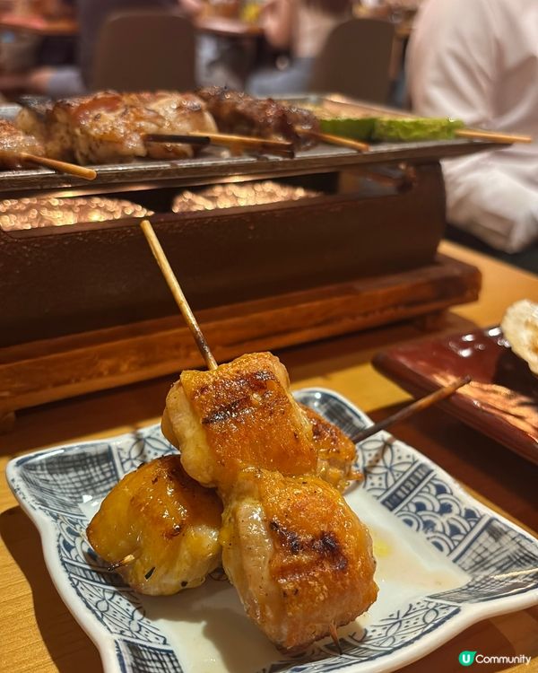 燒烤堂🤤！和牛棒+鹽燒豚肉荔枝卷😋！