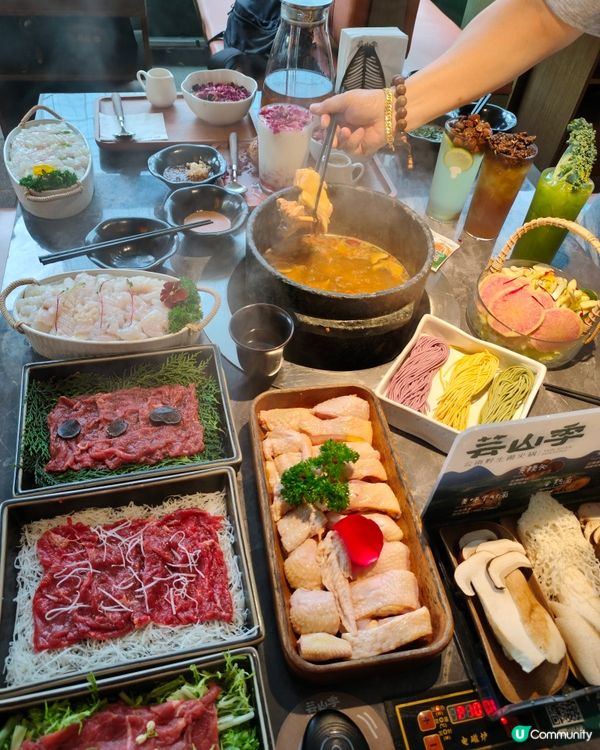 深圳野生菌火鍋🤤！退休都咁識食！😋