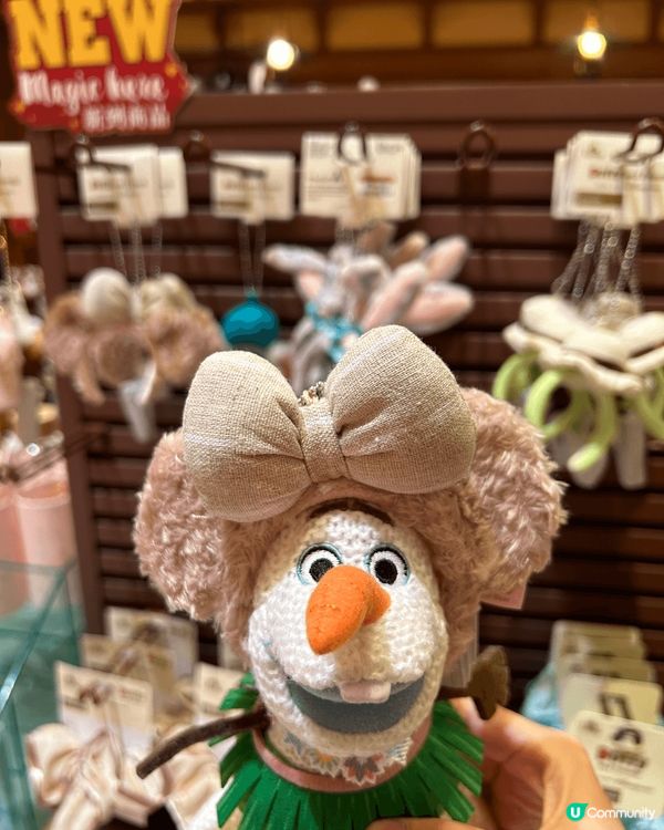 迪士尼打打卡，迪士呢有好多唔同嘅頭箍仔鎖匙扣，可以將佢放喺你...