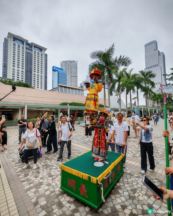 香港非遺月飄色表演
