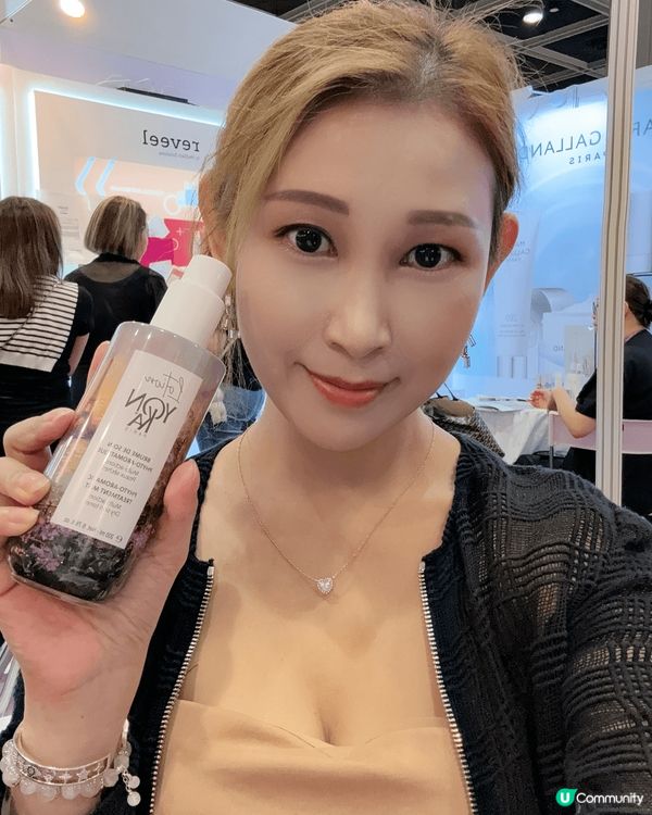之前就去咗灣仔會展嘅 #姊妹美容展，好開心可以試用法國進口，...