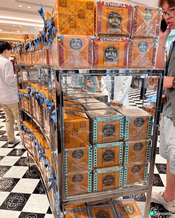 海港城最近入駐了一間歷史悠久的摩洛哥咖啡品牌Bacha co...