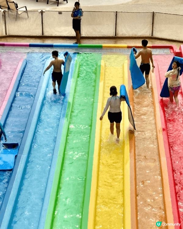 🔥夏日打卡必玩！彩虹天梯好似七彩滑梯咁，色彩繽紛又夢幻🌈💦，...