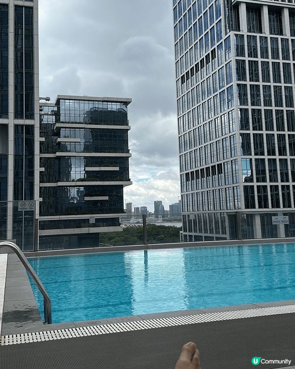 深圳前海避暑度假⛱️！恆溫泳池爽爆！🏊‍♀️